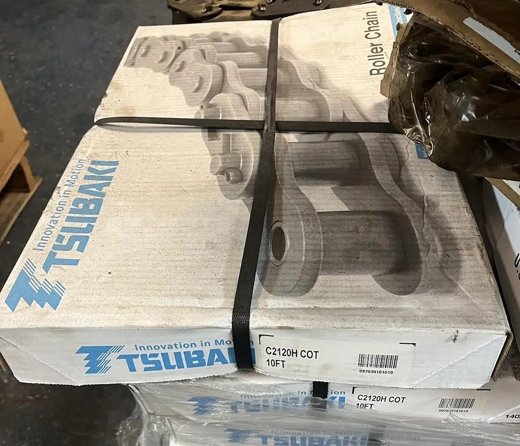 New | in-Stock TSUBAKI C2120H-COT-10FT Conveyor Parts | Surplus Asset Holdings #1218293