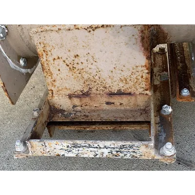 7" dia. X 13'-6' long Tubular Screw Conveyor w/ PVC Auger