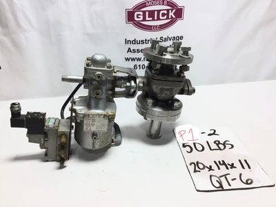 Kitamura Valve AG09/W0601-313S Pneumatic Actuator Valve Assembly