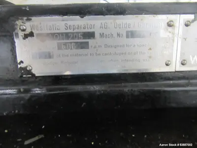 USED WESTFALIA SAOH 205