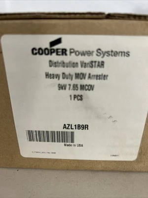 NEW COOPER POWER SYSTEMS Varistar AZL1B9R