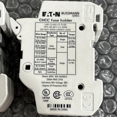 USED Eaton Bussmann CHCC