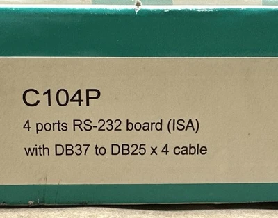 NEW MOXA C104P