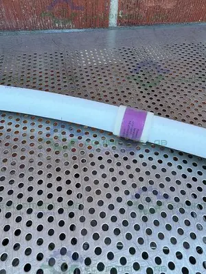 Unbranded 72" Silicone Flexible  Hose w/ 1" Sanitary Fitting