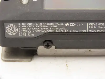 Keyence FI-1000 Flow Sensor Multi Process Display Unit 24VDC