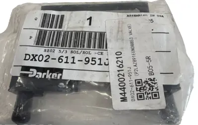 NEW PARKER DX02-611-951J SOLENOID VALVE DX02611951J