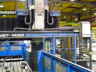 Used BURKHARDT WEBER HYOP 750 Gantry Machining Centers (incld. Bridge & Double Column) IT | Gamba Macchine Srl #1282109