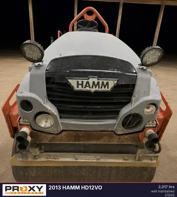 Used 2013 HAMM HD12VO Tandem Rollers Ohio US | Proxy Equipment #1426043