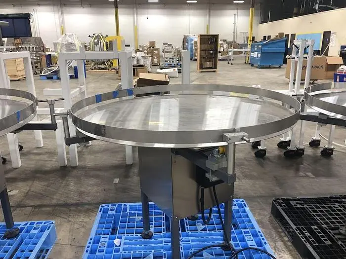 Used UNKNOWN MANUF. 48" ROTARY ACCUMULATION DISK Accumulation Tables Oregon US | Ager Tank & Equipment Co. #1061604