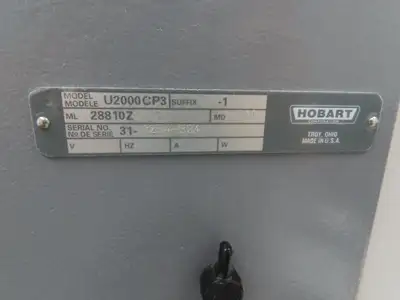 Hobart UWS-1RL Ultima Auto Wrapper Food Packager Labeler Weigher Scales