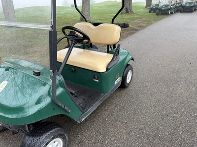 (1) 2017 E-Z-Go golf cart with a Kawasaki gas engine, model 625111G01, does not include Club canopy,...
