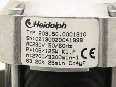 Vogel MKF2-K3-12015 Grease Lubrication Gear Pump  0.2 L/min 230V 3L Tank