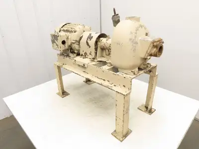 Gorman Rupp Centrifugal Suction Pump 1.5x1.5" NPT 2Hp 3485 RPM 460V 3PH