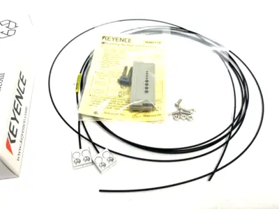 USED KEYENCE TRANSMISSIVE FIBER OPTIC UNIT THRU-BEAM TYPE