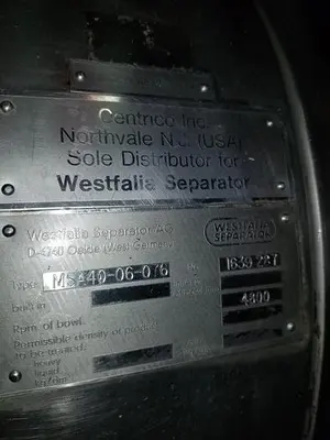 USED WESTFALIA MSA40-06-86