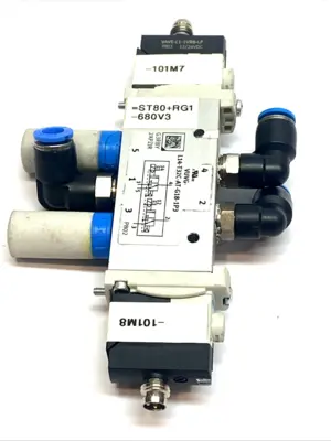USED FESTO PNEUMATIC SOLENOID VALVE 574226