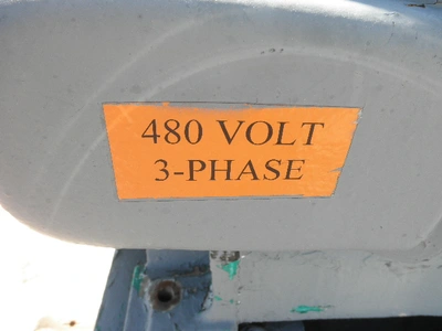 Used 125 HP Horizontal Electric Motor (UNKNOWN) For Sale