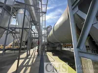 Used AEROGLIDE 13X60 STAINLESS STEEL DRUM DRYERS WITH BURNER - 2 AVAILABLE Drum Dryers North Carolina US | CAROLINA MACHINERY SALES #1439474