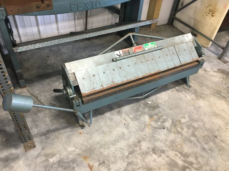 Used ROPER WHITNEY _UNKNOWN_ Box & Pan Brakes including Finger Maryland US | Production Products #797409