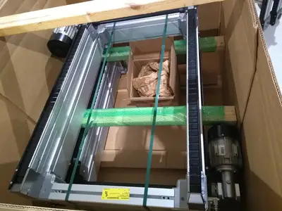 USED BOSCH REXROTH LIFT TRANSFER UNIT HQ 4 LENGTH: 643,000MM