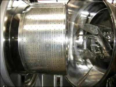 Krauss-Maffei HZ 1000 Ph CIP peeler centrifuge, 316L SS.