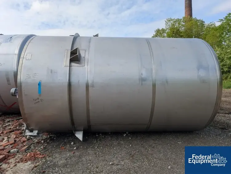Used ICCNW 4100 Gal ICCNW Mix Tank, 304 S/S, 3 HP Stainless Steel Tanks Ohio US | Federal Equipment Company #127616