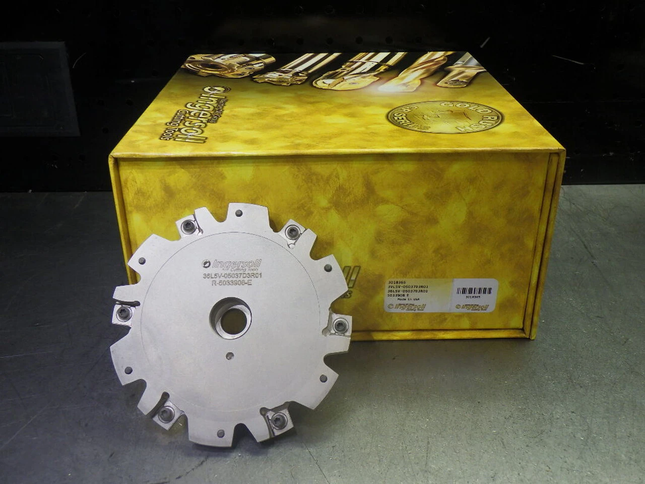 Ingersoll 5" (.375") Slot Milling Cutter 1" Arbor 5VL5V-05037D3R01 (LOC716)