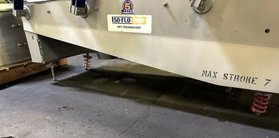 USED KEY TECHNOLOGIES PLUME DEWATERING SHAKER