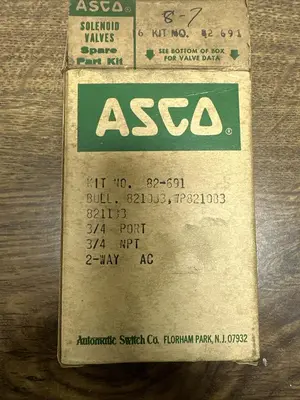 New | in-Stock ASCO 82-691 Misc Electrical & Power Parts Ohio US | Surplus Asset Holdings #1245058