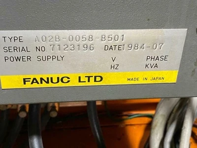 Fanuc A02B-0058-B501 Power Supply Control Unit A02B0058B501 A16B-1000-0010/07F