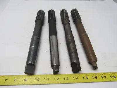 P&W 1-7/16" #4 Morse Taper 10 Flute Reamer (2)Straight (2) RH