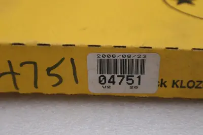 GARLOCK KLOZURE 25003-4074 / 250034074 NEW UNIT (EIGHT AVAILABLE) STOCK 2244B