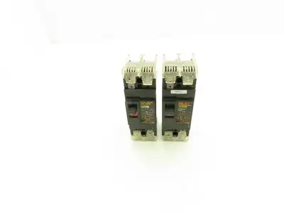 Fuji Electric SA32BM Auto Break 2-Pole Circuit Breaker 2A 220VAC Lot of 2