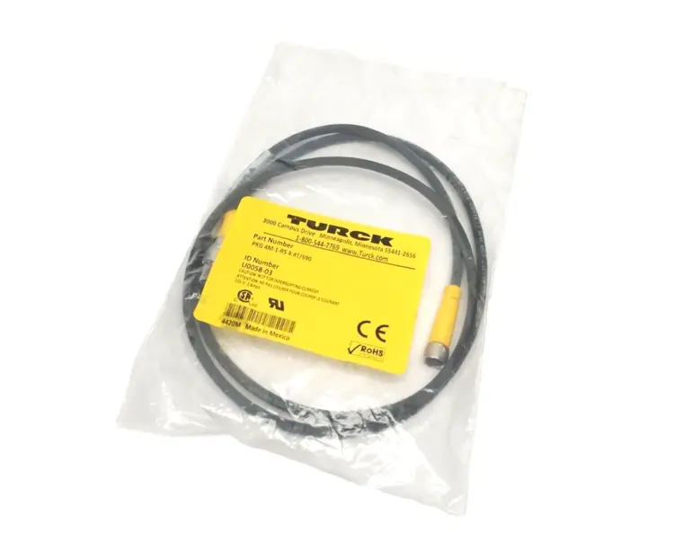New | in-Stock Turck PKG 4M-1-RS 4.4T/S90, U0058-03 Connector Accessories Michigan US | Maverick Industrial Sales #1454062
