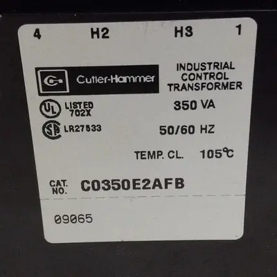 USED CUTLER HAMMER C0350E2AFB