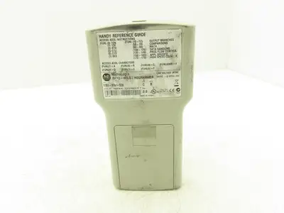Allen Bradley 1761-HHP-B30 MicroLogix Hand-Held Programmer Series C Rev B 24VDC