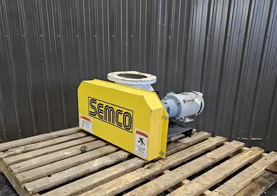 🔴 Heading to Auction May 27 - Used Semco Rotary Air Lock Valve, 8" X 8"