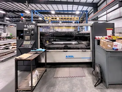 Used 2009 LVD AXEL 4020 Laser Cutters Illinois US | Machine Factory Outlet #1262852