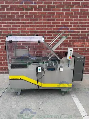USED ECONOSEAL E SYSTEM 2000 ECONOSEAL CARTONER W/  HOT GLUE SEALING