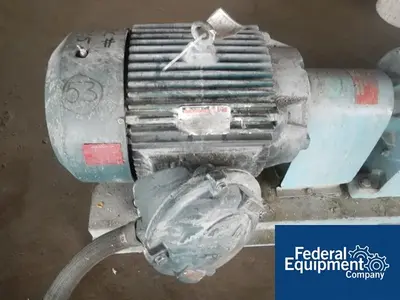 USED Waukesha Cherry-Burrell 2.5" Waukesha Rotary Lobe Pump, S/S, 20 HP