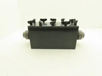 Sediment Trap 6 X 12" Box 2" Inlet And Outlet Plastic Housing Removable Top