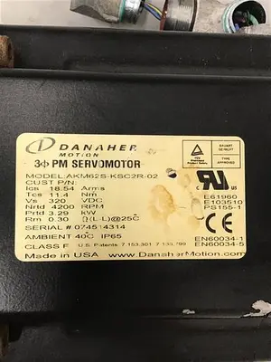 USED DANAHER MOTION AKM62S-KSC2R-02