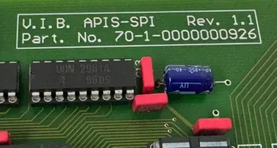 USED ABB 70-1-0000000926 APIS-SPI CARD LED-RK REV. 1.1
