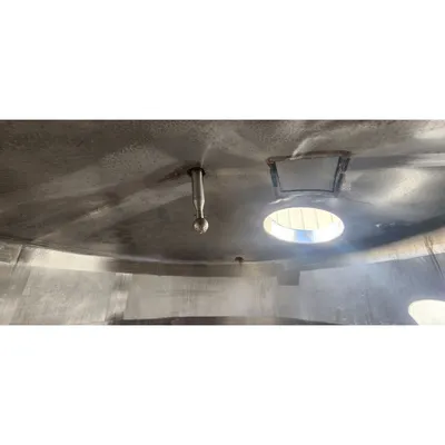 Used 6,500L (1,717 gal) Stainless Insulated Jacketed Liquid Storage Vessel Tank