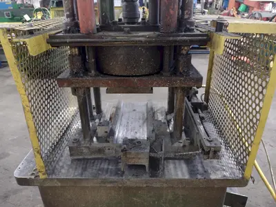 7 TON X 14" WIDE AIRAM PNEUMATIC CUTOFF PRESS: STOCK #17188
