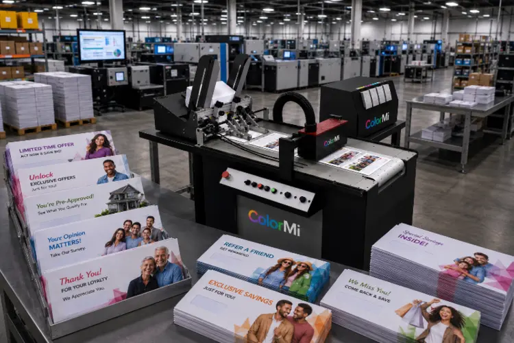 New | in-Stock CAPITAL MAILING EQUIPMENT COLORMI™ CMYK Envelope production and printing Michigan US | Capital Mailing Equipment #1494235