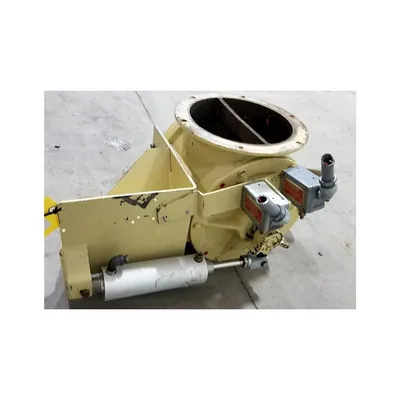 Used 4" Premier Pneumatic Conveying Scale Diverter Valve w/ 10" outlet