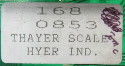 REFURBISHED THAYER SCALE PIC-16811 UNIVERSAL CONTROLLER REV F REV G PIC16811
