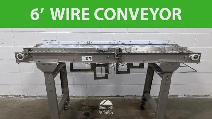 6' Wire Conveyor