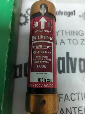 New | in-Stock LITTELFUSE IDSR 200 Miscellaneous Equipment (Electrical & Power) | Surplus Asset Holdings #1191155